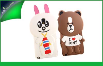 China Animal Bear Style Silicone Samsung Mobile Phone Cases For Galaxy Note 3 N9006 for sale