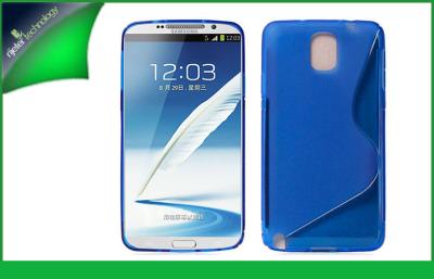 Chine Bleu unique/rouge de cas de la forme TPU du téléphone portable S de Samsung de la note 3 de galaxie à vendre