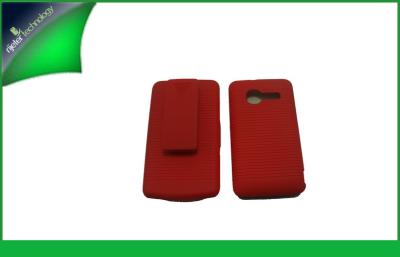 China Red Protective Cell Phone Belt Clip Holster Cover For Alcatel One Touch for sale