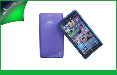 China Stylish S Shape TPU Nokia Cell Phone Cases For Lumia 929 Washable for sale