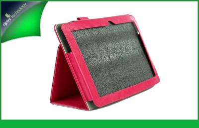 Chine Caisse protectrice de main de courroie de portefeuille de PC rouge de comprimé pour le bloc-notes d'Asus FHD 10,1 » à vendre