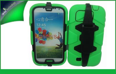 China Durable PC And Silicone Kickstand Phone Case For Samsung Galaxy S4 for sale