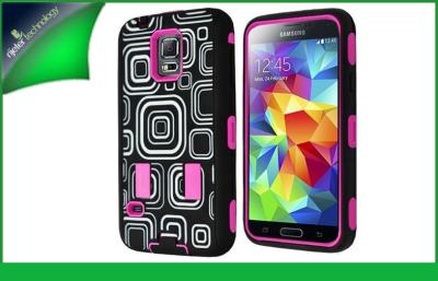 Chine Cas hybrides de téléphone portable de Samsung de PC et de silicone pour Samsung S5 à vendre