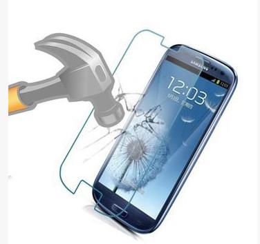 China Mirror Drop-proof Cell Phone Screen Protectors Glass for Samsung Galasy S3 I9300 for sale