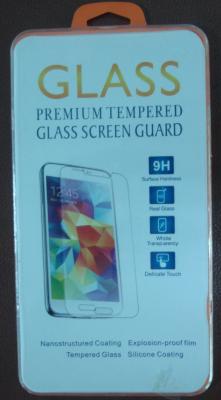 China Tacto de cristal moderado de los protectores 0.2m m de la pantalla del teléfono celular de la galaxia S5 liso en venta