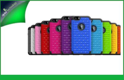 Chine Iphone hybride 6 cas protecteurs TPU coloré antichoc de téléphone portable à vendre