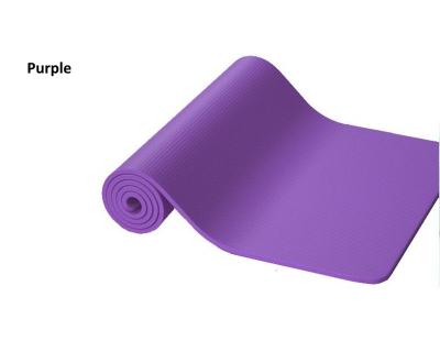 China Wholesale Eco-Friendly Thick 10MM 20MM 30MM Gym Exercise NBR Yoga Mat Gymnastic Volume for sale