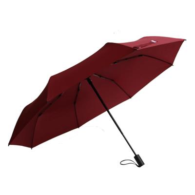 China Modern Dark Red Security Patent Open Auto Open Umbrella Automatic And Narrow Automatic Umbrella Umbrella for sale