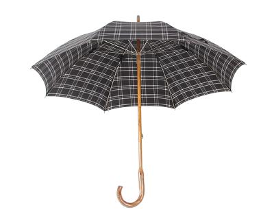 China Japanese Stylish High Quality Manual Wooden Sun Parasol Waterproof With Tc Fabric for sale