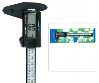 China ABS Plastic +PA66 Nylon High precision ABS Plastic Digital Vernier caliper for 100mm 150mm measuring tool for sale