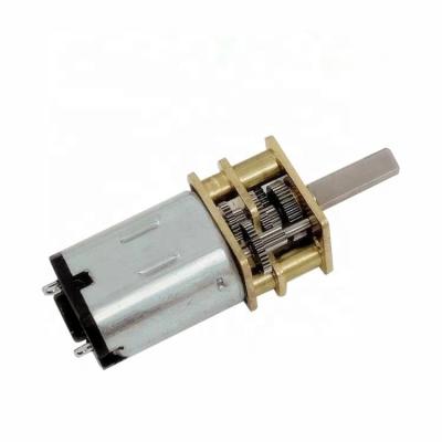 China Explosion-proof 10mm shaft DC3V DC6V DC12V GA12-N20 N20 Mini Micro Metal DC Gear Motor with gearwheel for sale