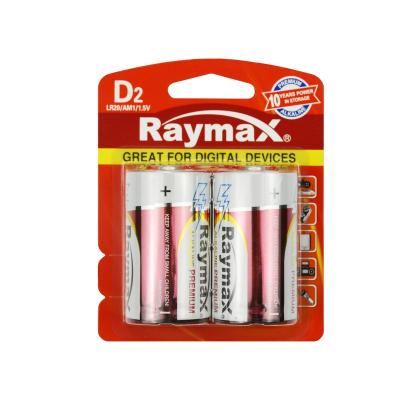 China LR20 am1 1.5v Maxtech Size Top Alkaline Cell OEM D Raymax Toys Performance Dry Battery for sale