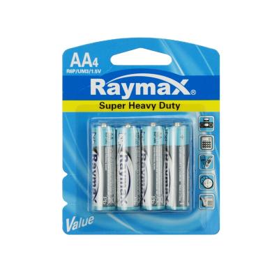 China High Quality Toys China Factory Supplier R6 Battery AA UM-3 1.5v R6P Batteries Zinc Carbon Battery for sale