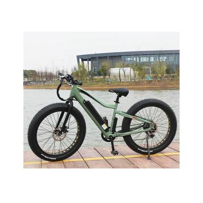 China Good quality electric fat aluminum alloy frame 48V 500W mountain bike electric bicycle with lithium battery for sale