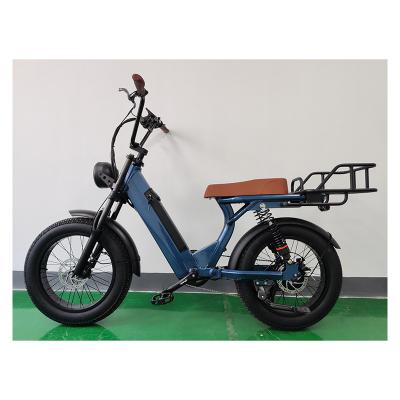 China Aluminum alloy fat tire motor mini ebike 500w 750watt electric bicycle bicycle for sale for sale