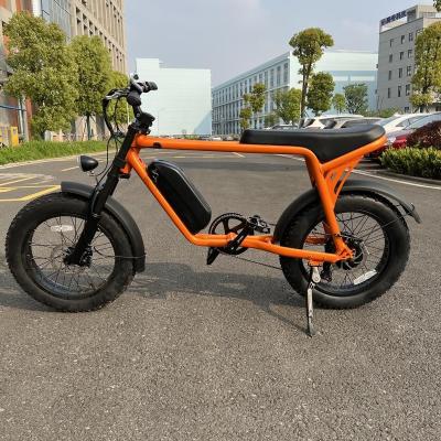 China High Performance 20inch 48v 500w Aluminum Alloy Moped Electric Scooter 750W Mini Fat Tire Electric Bicycle For Sale for sale