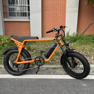 China China Wholesale Aluminum Alloy Two Wheels Electric Bike 48V 500W Heavy Duty Electric Bike Scooter 750W Moped Electric Bikes For Adults for sale