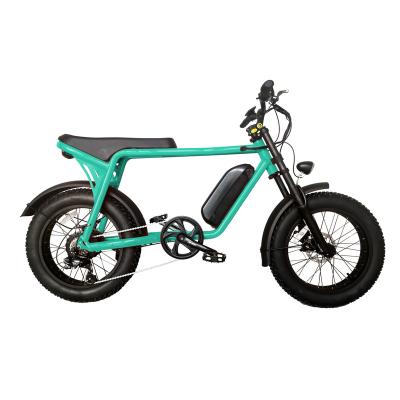 China Aluminum Alloy Moped Scooter Design 48V 500W Fatbike 750W Aluminum Electric Bike Ebikes For Adults Electric Bike On Sale for sale