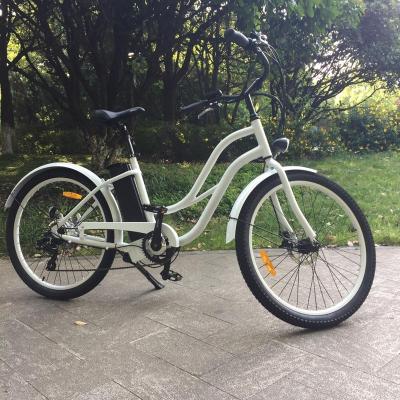 China Hot sale 24 inch 36v 250w inline cruiser aluminum alloy electric bike for Italy market with rear 8fang motor for sale