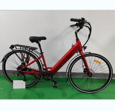 China High Quality Aluminum Alloy Wheel 700CC City Electric Bicycle E Ebike 36V 250w With Hidden Battery For Adults for sale