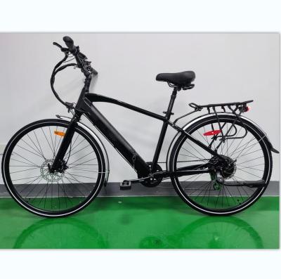 China Aluminum alloy best-selling 700CC tire 250W 350W electric city bike with hidden battery for man to EU for sale