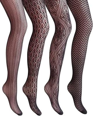 China Sexy Net Designer Stockings Pantyhose Black Lingerie Women Net Stockings for sale