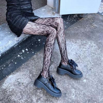 China New Design Summer Ladies Net Women's Sexy Cartoon Black Mesh Pantyhose Stockings Transparent Stockings Socks for sale