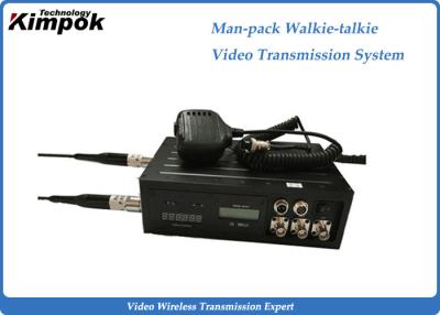 China 10 Watt COFDM Video Transmitter H.264 Walkie - Talkie Transmission System for sale