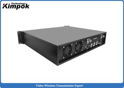 China 60 Watt High Power COFDM HD Transmitter AES 128 Bit Encryption Digital Video Transmitter for sale