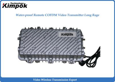 China Waterproof Long Range Wireless Video Transmitter 50W Remote Video Monitoring System for sale