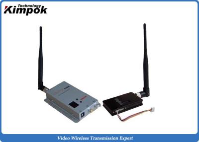 China 8 Channel Long Range Ethernet Video Sender 2.4Ghz Video Transmitter and Receiver 1500mW for sale