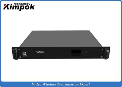 China 720P Wireless Audio Video COFDM Receiver 300MHz-900MHz Broadcast Receiver for sale