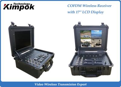 China Remote Control COFDM Video Receiver Multiplexing Coded Orthogonal Frequency Division for sale