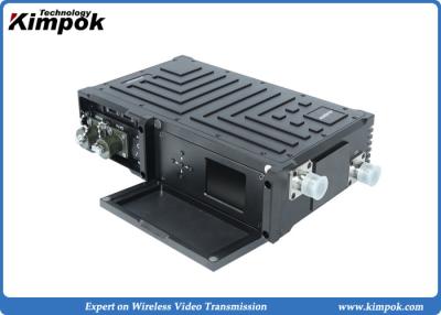 China Tactical Dual Ethernet Video Sender Robust FDD COFDM Wireless Network Transmitter for sale