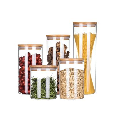 China Chinese Storage Convenience Supply Can Be Recycled Storage Glass Jar Apply To For Home for sale