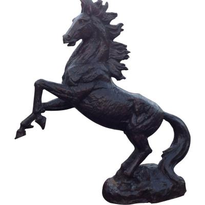 China China Factory Modern Stone Modern Natural Horse Sculpture Animal Statue Garden for sale