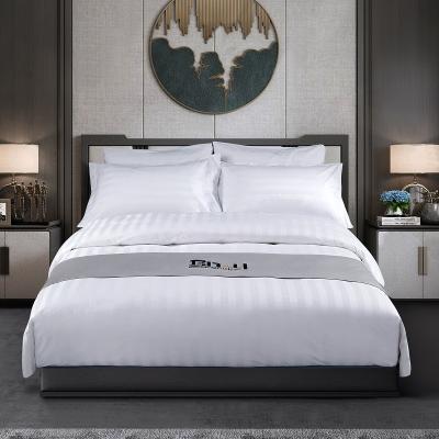 China eco-friendly hotel bedding linen set for hotels for sale