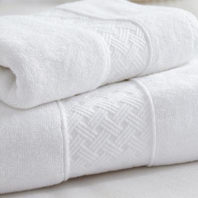 China Sustainable Wholesale Plain 70*140cm Hotel Bath Towels In Batch Bath Towels Cotton for sale