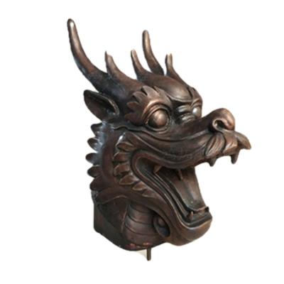 China China Chinese Zodiac Bronze Dragon Sculpture for sale