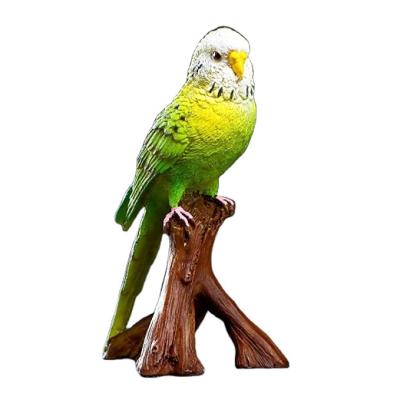 China World Wide Statues Lawn Statues Tree Decor Desk Accessories Animal Resin Sculpture Bird Ornament Resin Model Crafts Ornaments for sale