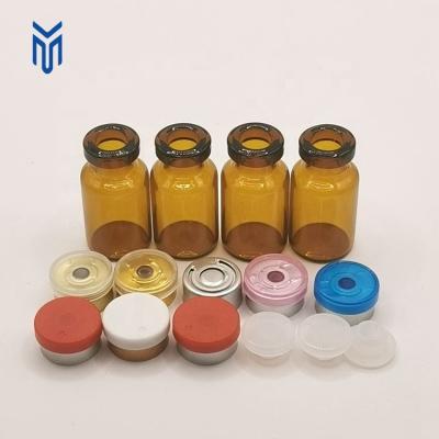 China Cosmetic Hot sale 2ml Powder Amber Clear Glass Penicillin Bottle For Injection for sale