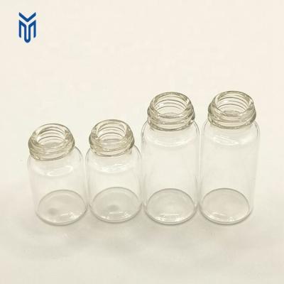 China Cosmetic Wholesale 6ml 10ml 15ml clear Glass essential oil vials Glass Wishing perfume Bottle for cosmetic for sale