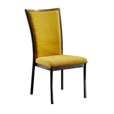 China Traditional Modern Hotel Wedding Party Commercial Metal Style High Quality Metal Dining Banquet Chairs for sale