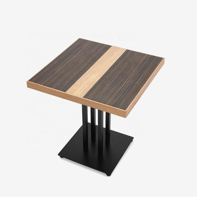 China High quality antique restaurant modern design hotel dining room table coffee table cafe table for sale