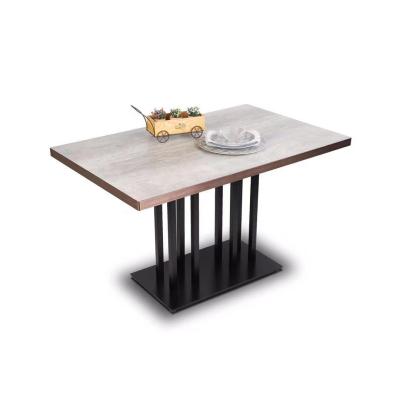 China New Design Hotel Restaurant Rectangle Modern Coffee Table High Quality Durable Dining Table for sale