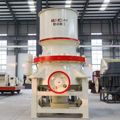 China Various Stone Single Cylind Hydraulic Cone Crusher Machine Price , Gold Mining Iron Ore Cone Crusher Manufacturers for sale