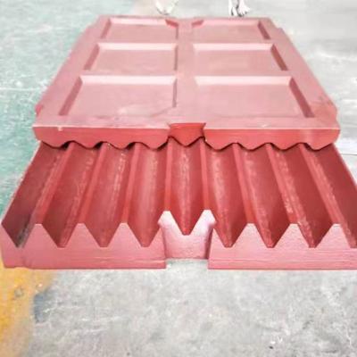 China High efficiency low cost factory price rock stone jaw crusher spare parts fixed and moving jaw crusher jaw plate for sale