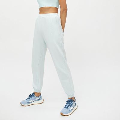 China Anti-Wrinkle / Jogging Solid Color Women Sweatpants 100% Organic Cotton Trial Panty Woman for sale