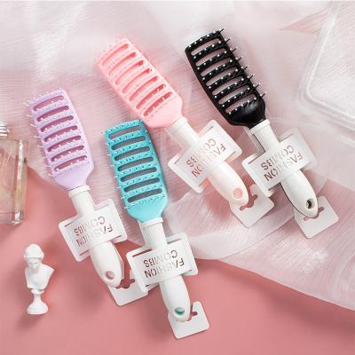 China Factory New Salon Hair Dying Brush Bright Color For Salon And Custom Logo Comb Sets Hollow Comb for sale