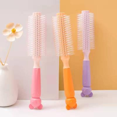 China High Quality Travel 2022 Custom Made All Color Curly Hair Plastic Comb For Home Designer Hair Comb Bamboo China Style Handle for sale